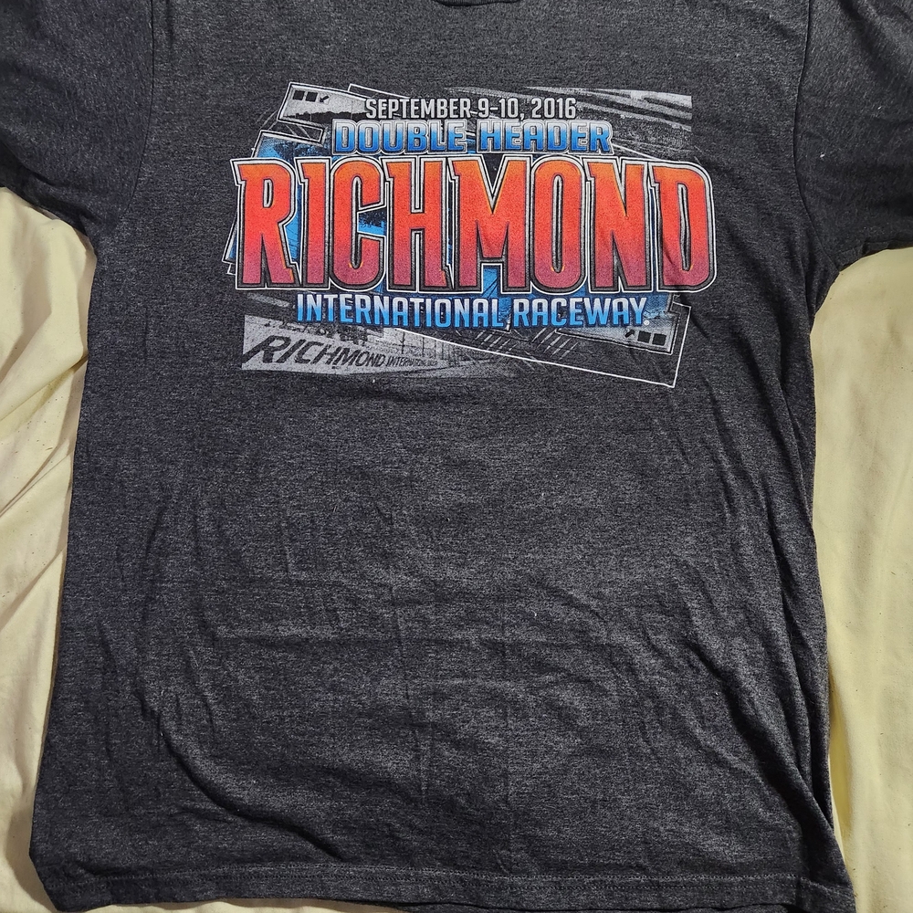 Richmond International Raceway Graphic Short Sleeve Tee - Heather Charcoal